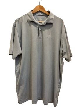Rhoback Men’s Polo Blue Striped Shirt Size XL